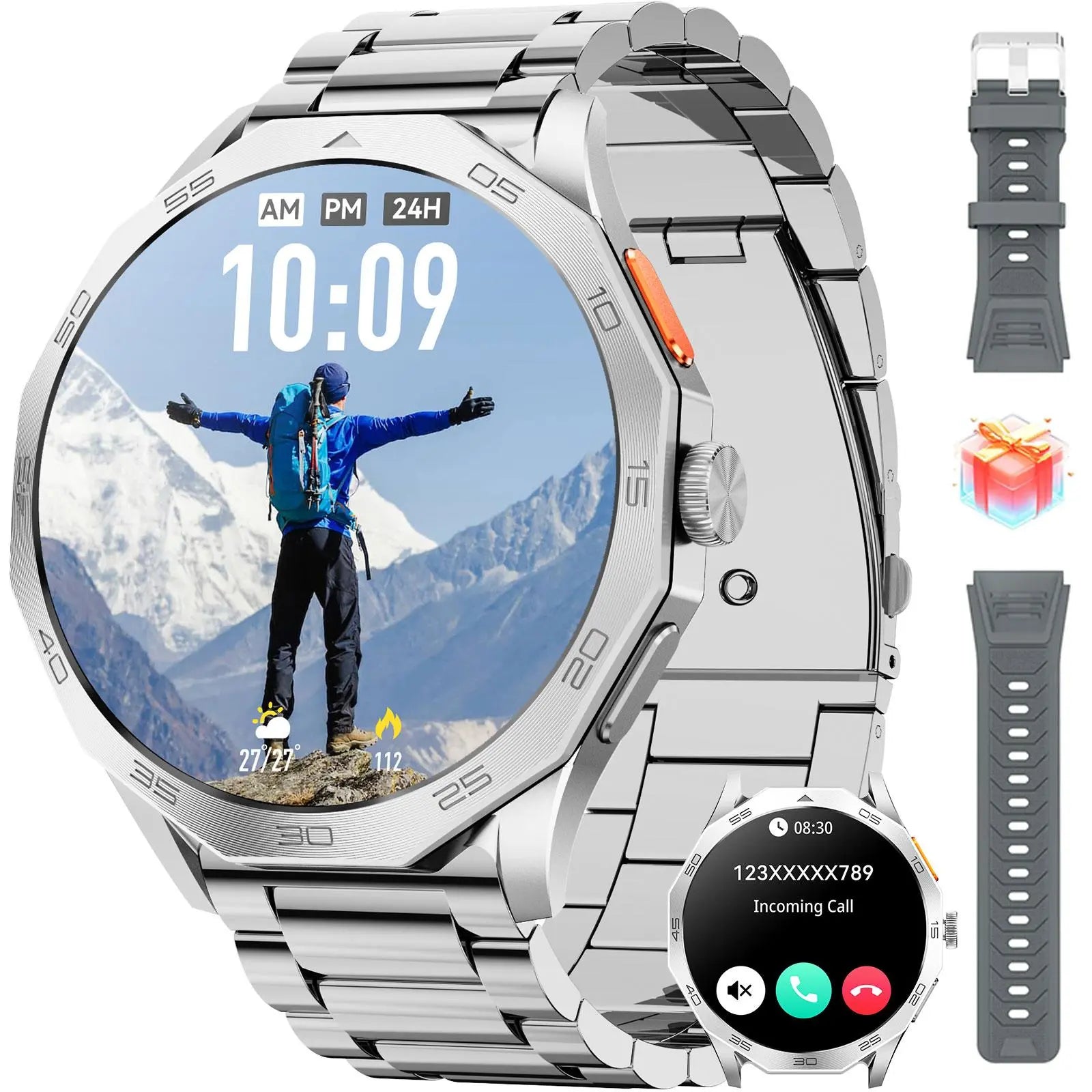 Multifunctional Smart Watch, Fashion Digital Watch, Waterproof Sports Watch for Women & Men, Wearable #TOP PICKS