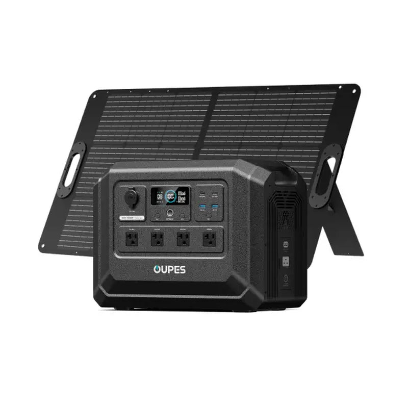 OUPES Mega 1 Lite, 1800W 1024Wh Portable Power Station, Lifepo4 Battery, Solar Generator, 1 Hour Fast Charging, for Home Backup Power, Camping
