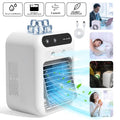 2026 Portable Air Cooler - 3-in-1 Evaporative Cooling Fan with Dual Mist Speeds, Ideal for Bedroom, Office, and Camping, Featuring 1800mAh Battery and 500ml Water Tank