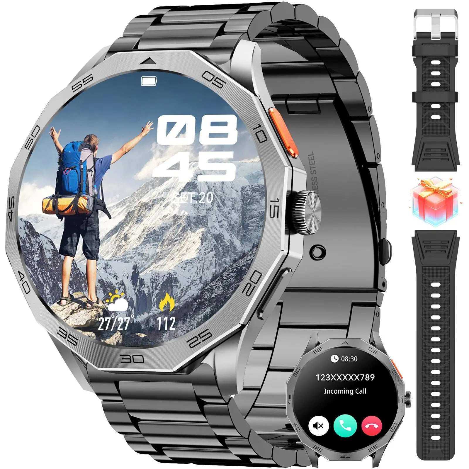 Multifunctional Smart Watch, Fashion Digital Watch, Waterproof Sports Watch for Women & Men, Wearable #TOP PICKS
